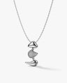 Stacked Organic Pebble Necklace