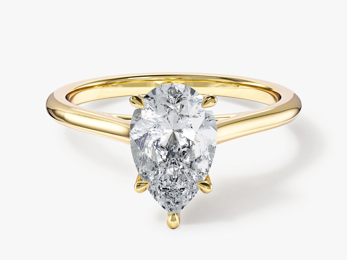 Cathedral Solitaire Engagement Ring