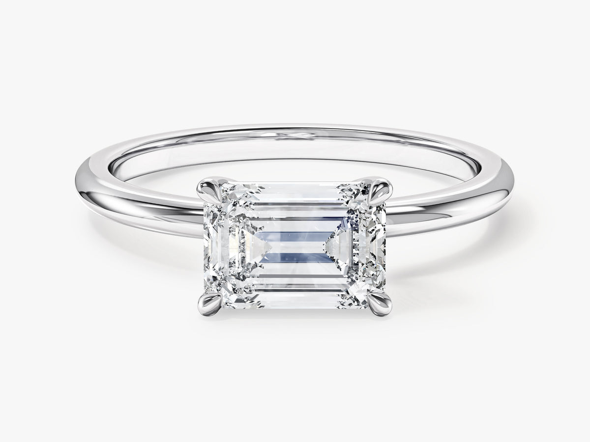 East West Engagement Ring