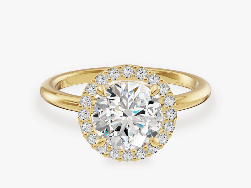 Halo Engagement Ring