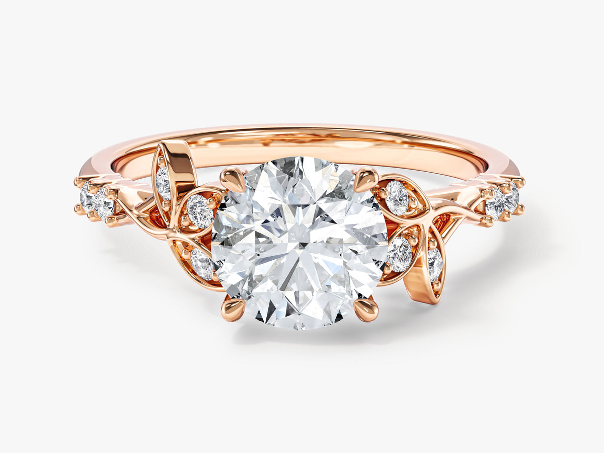 Nature Inspired Engagement Ring