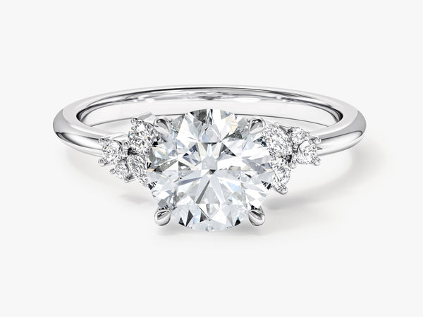 Cluster Engagement Ring