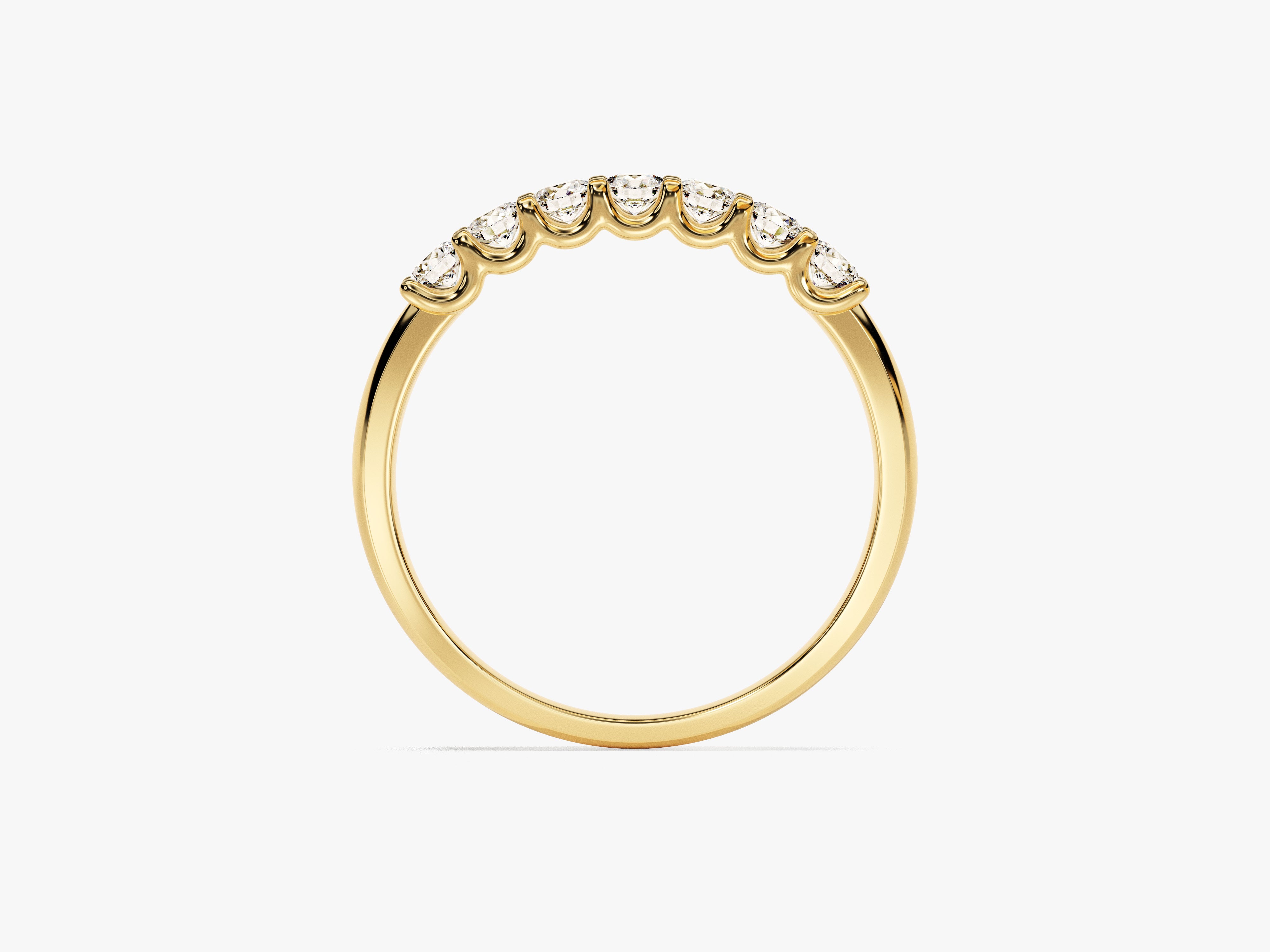 U-Prong Seven Stone Diamond Anniversary Band (0.35 CT TW)