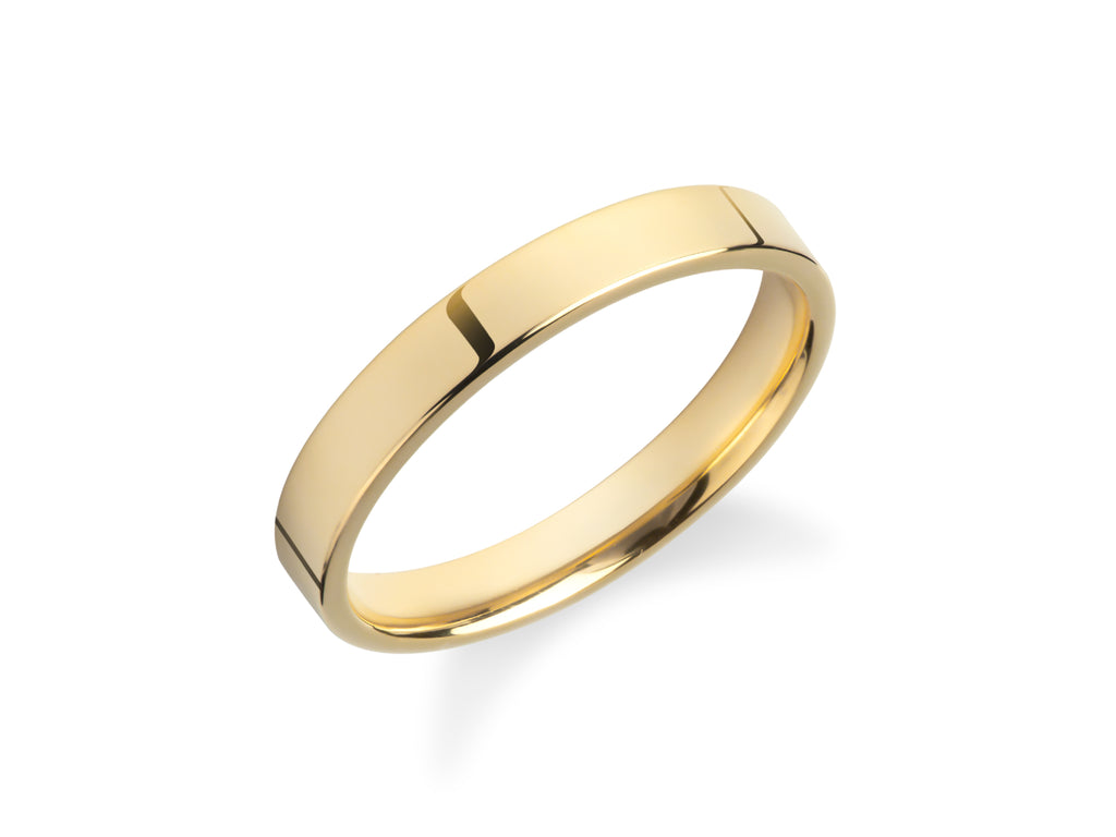 3mm Classic Flat Wedding Band