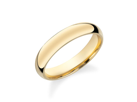 4mm Classic Dome Wedding Band
