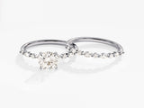 Vintage Inspired Lab Grown Diamond Bridal Set (1.00 CT)