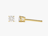 14k Gold Cushion Cut Lab Diamond Stud Earrings (0.50 ct tw)