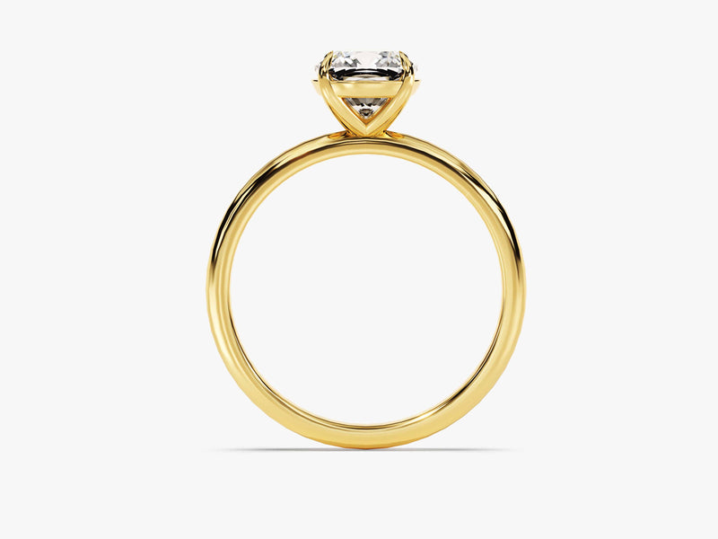 Cushion Cut Solitaire Lab Grown Diamond Engagement Ring (1.50 CT)