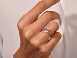 4-Prong Solitaire Oval Cut Lab Grown Diamond Engagement Ring (2.00 CT)