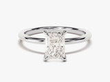 Radiant Cut Solitaire Lab Grown Diamond Engagement Ring (1.00 CT)