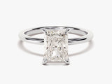 Radiant Cut Solitaire Lab Grown Diamond Engagement Ring (2.00 CT)