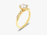 Milgrain Art Deco Lab Grown Diamond Engagement Ring (1.00 CT)