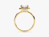 Asscher Halo Lab Grown Diamond Engagement Ring (2.00 CT)