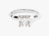 Knife Edge Asscher Lab Grown Diamond Engagement Ring (1.50 CT)