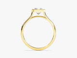 Bezel Radiant Lab Grown Diamond Engagement Ring (1.50 CT)