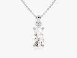 Marquise Cut Moissanite Solitaire Pendant (1.00 CT)