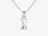 Marquise Cut Moissanite Solitaire Pendant (0.50 CT)