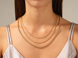 14k Yellow Gold 3.0mm Rope Chain Necklace