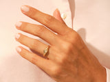 Birthstone Signet Ring - Gold Vermeil