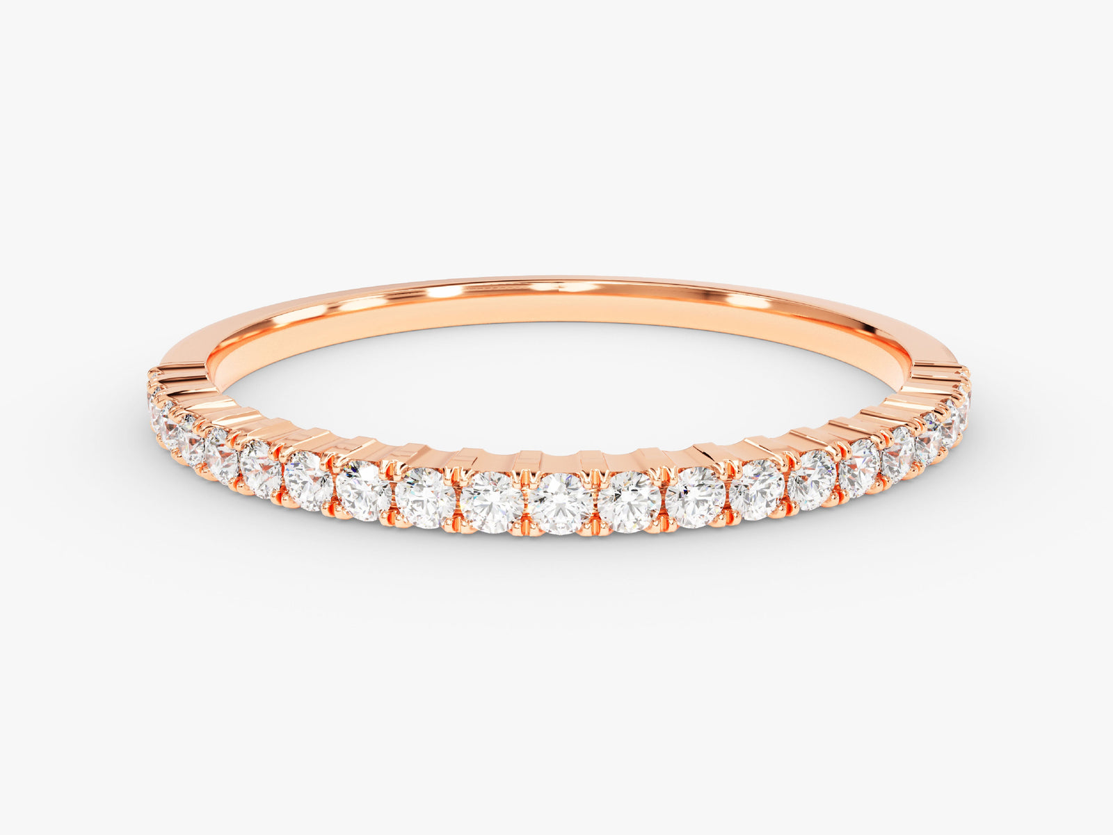 Stella Diamond Half Eternity Wedding Band - 0.21 CT | Eternate